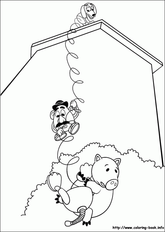 Toy Story kolorowanki
